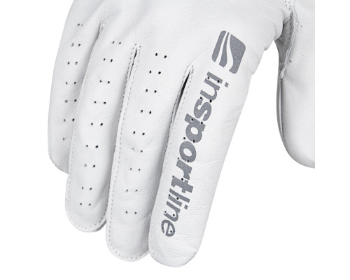 Чоловічі шкіряні рукавички inSPORTline Elmgreen - розмір M/L