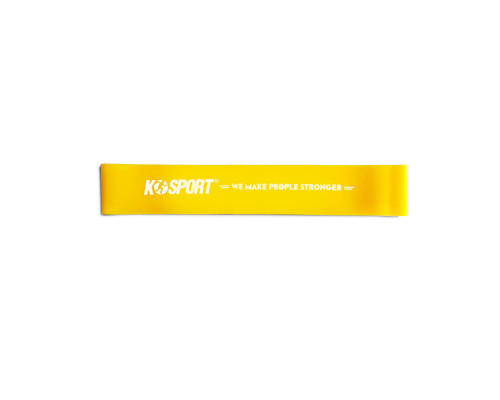 Стрічка для вправ K-Sport Power Band Mini жовта