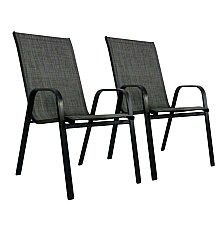 Комплект садових стільців Chomik GARDEN LINE CORTINA сірий