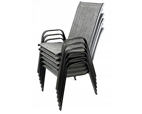 Комплект садових стільців Chomik GARDEN LINE CORTINA сірий