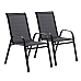 Комплект садових стільців Chomik GARDEN LINE CORTINA чорний