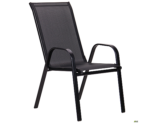 Комплект садових стільців Chomik GARDEN LINE CORTINA чорний