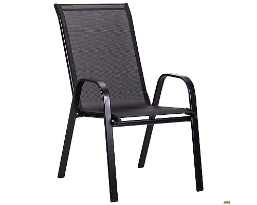 Комплект садових стільців Chomik GARDEN LINE CORTINA чорний