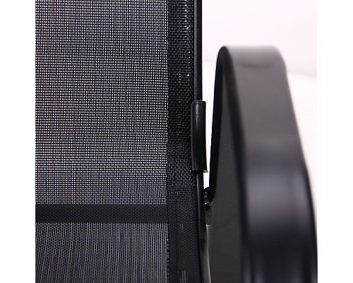 Комплект садових стільців Chomik GARDEN LINE CORTINA чорний