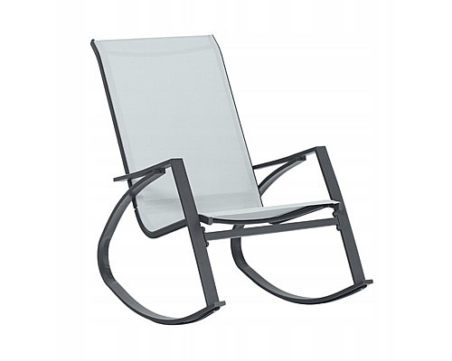 Крісло-гойдалка Chomik KIVI сірий