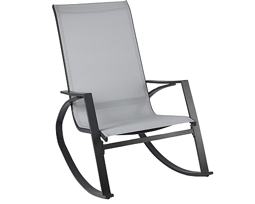 Крісло-гойдалка Chomik KIVI сірий