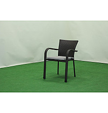 Стілець садовий Greengard Комфорт СЛ-001, коричневий