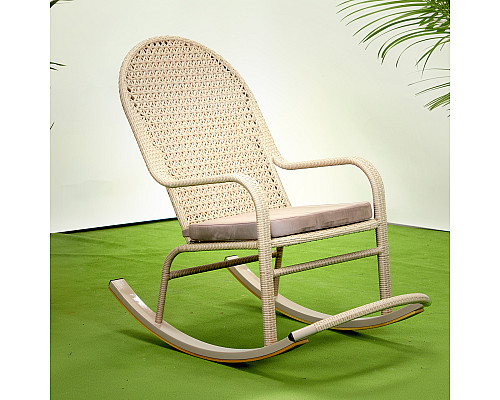 Крісло‑гойдалка Greengard Relax relax-103, бежеве