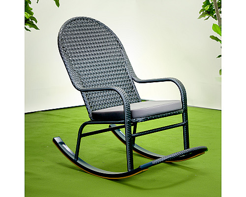 Крісло‑гойдалка Greengard Relax relax-102, сіре
