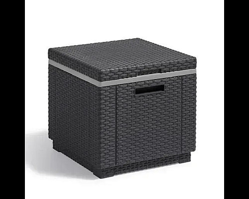 Стіл-холодильник Keter Ice Cube 42 х 42 см, сірий