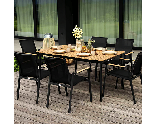 Стіл садовий Di Volio Nardo 150см бежевий