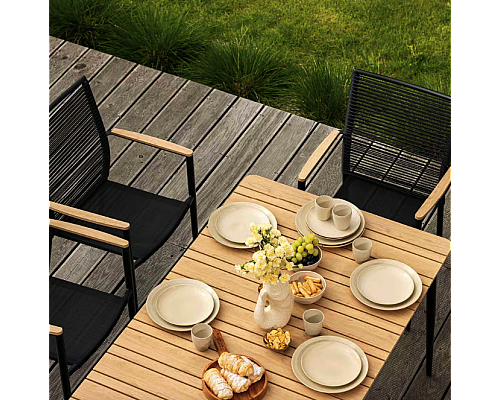 Стіл садовий Di Volio Nardo 150см бежевий