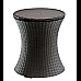 Стіл-холодильник Keter Cool Bar Rattan, коричневий