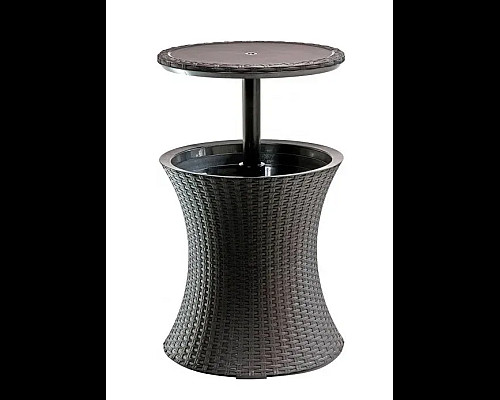 Стіл-холодильник Keter Cool Bar Rattan, коричневий