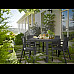 Стіл садовий Keter Melody Quartet 95 x 95 см, коричневий