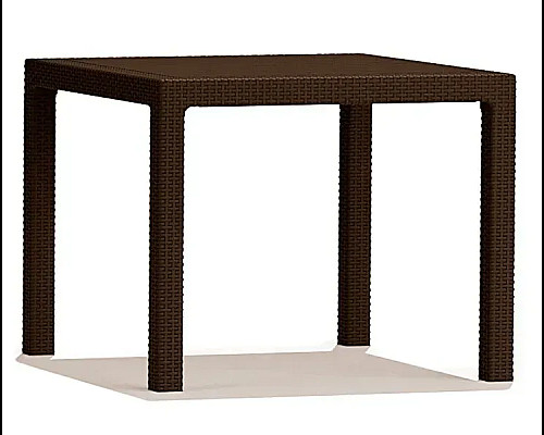 Стіл садовий Keter Melody Quartet 95 x 95 см, коричневий