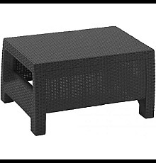 Стіл садовий Keter Corfu II 77 x 57 см, графіт