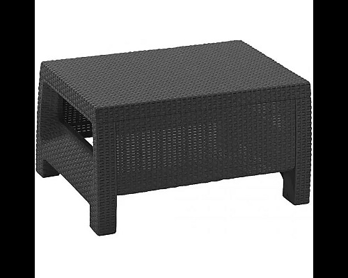 Стіл садовий Keter Corfu II 77 x 57 см, графіт
