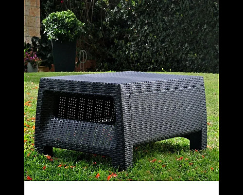 Стіл садовий Keter Corfu II 77 x 57 см, графіт