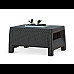 Стіл садовий Keter Corfu II 77 x 57 см, графіт