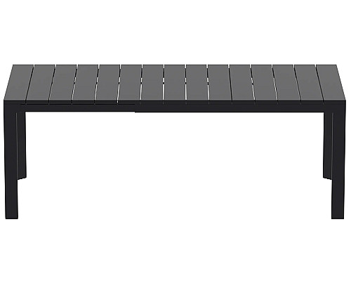Стіл садовий розсувний Siesta Atlantic 140-210, чорний