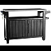 Стіл для  барбекю Keter Unity XL 207 л, графіт