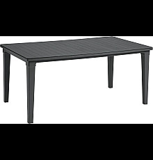 Стіл садовий Keter Futura 165 х 95 см, графіт