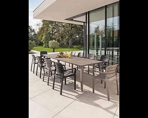 Стіл садовий Keter Lima 320 313 x 98 см, капучино
