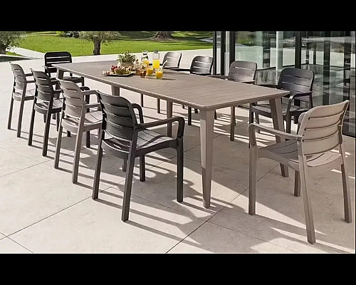 Стіл садовий Keter Lima 320 313 x 98 см, капучино