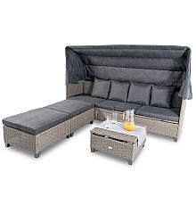 Садові меблі Di Volio Luca сіро-графітові