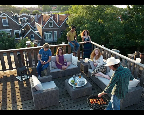 Диван садовий Keter California 2-місний з подушками, капучино