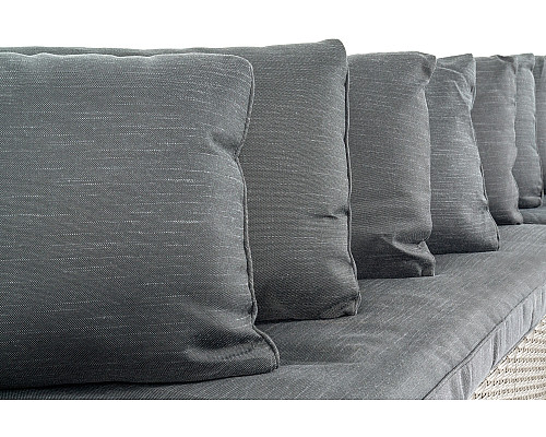 Комплект садових меблів Di Volio Livorno 10-місний, сірий