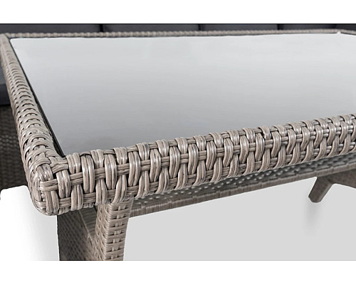 Комплект садових меблів Di Volio Livorno 10-місний, сірий