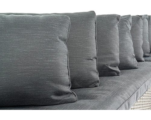 Комплект садових меблів Di Volio Livorno 10-місний, сірий