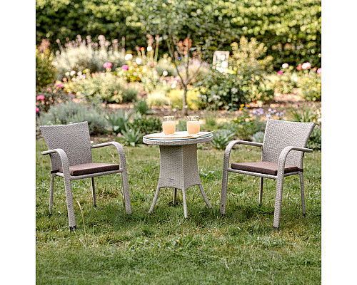 Комплект садових меблів Greengard Терра Рт-20191-3, сірий