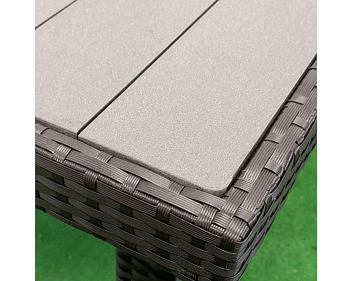 Комплект садових меблів Greengard Композит 100 Рт-20201, коричневий