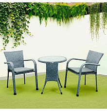 Комплект садових меблів Greengard Терра Рт-20190-6, сірий