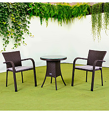 Комплект садових меблів Greengard Терра Рт-20191, коричневий