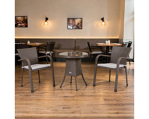 Комплект садових меблів Greengard Терра Рт-20191, коричневий