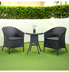 Комплект садових меблів Greengard Балеар 2 Рт-20199-3, сірий
