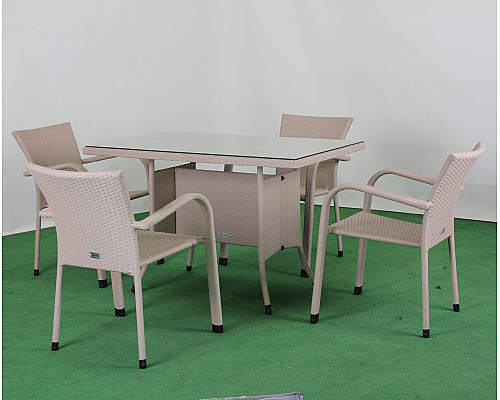 Комплект садових меблів Greengard Комфорт 120 Рт-20120-2, бежевий