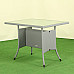Комплект садових меблів Greengard Комфорт 120 Рт-20120-3, сірий