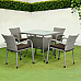 Комплект садових меблів Greengard Комфорт 120 Рт-20120-4, сірий