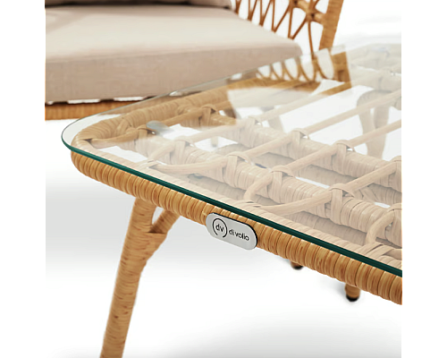 Комплект садових меблів Di Volio Teramo 5-місний, бежевий