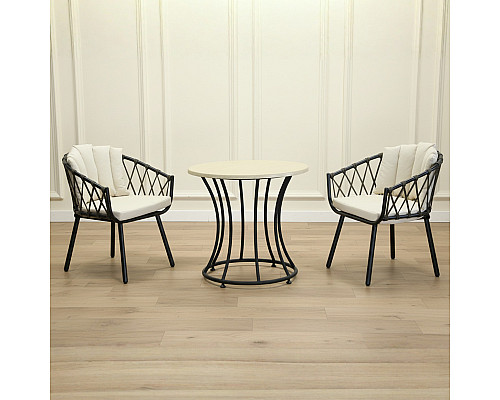 Комплект садових меблів Greengard&nbsp;Рів’єра 2 Рт-20180-1, бежевий