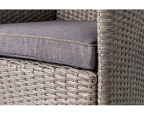 Комплект садових меблів Di Volio VERONA 8-місний, сірий