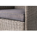 Комплект садових меблів Di Volio VERONA 8-місний, сірий
