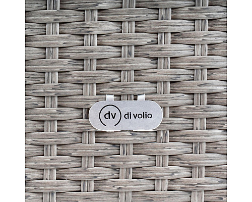 Комплект садових меблів Di Volio VERONA 8-місний, сірий