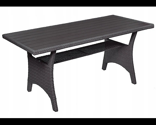 Комплект садових меблів з ротангу JUMI MILANO, сірий