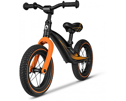 Біговел Lionelo Bart Air Sporty Black - помаранчево-чорний